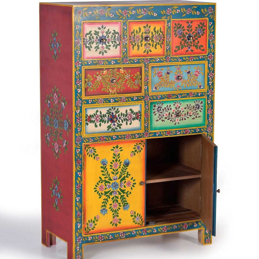 mutoni inspiration Hochkommode Marita Mango Multicolor 80X122 | Highboards