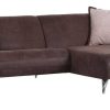 mutoni prime Sofa Liverpool Ottomane Rechts 280X170 Braun | Ledersofas