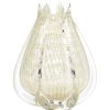 mutoni living Vase Crown Handgeformt Offwhite 24 | Vasen