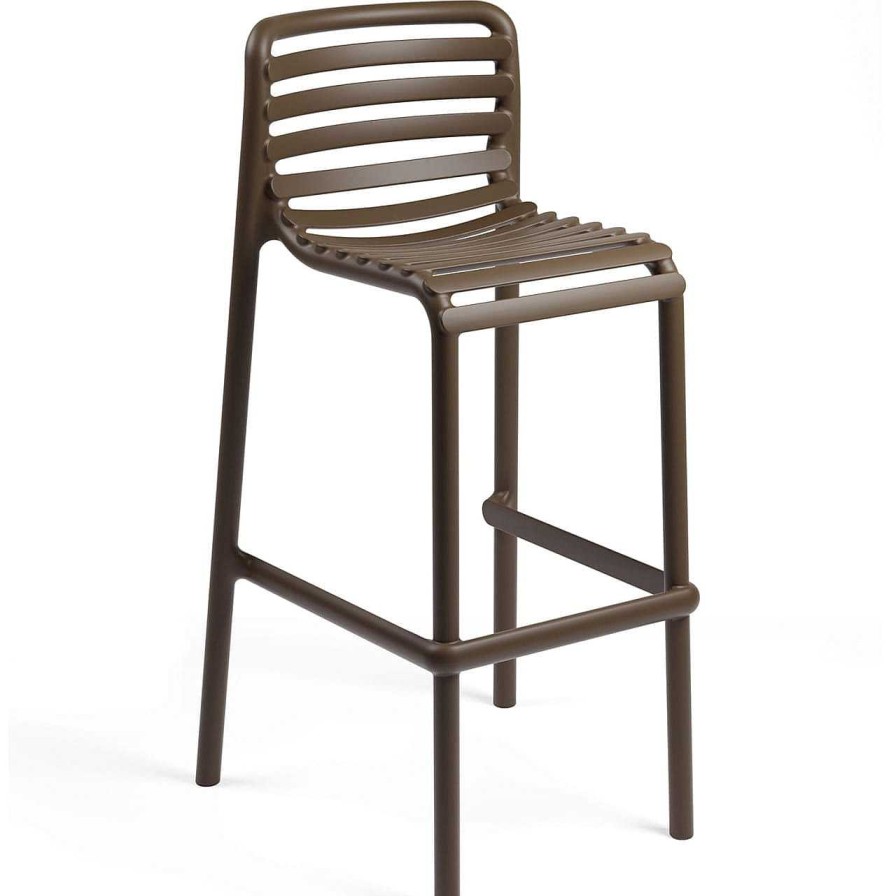 NARDI outdoor Garten Barhocker Doga Stool Tabacco 100 | Garten Barstuhle