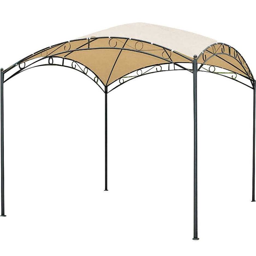 mutoni pleasure Gartenpavillon Hudson Beige 295X295 | Pavillons Und Gartenzelte