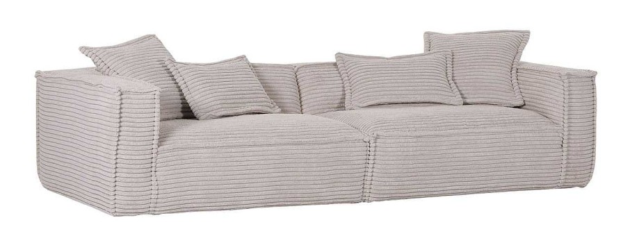 mutoni prime Megasofa Nebraska Weiss | Bigsofas