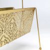 KARE Design Zeitungsstander Basket Gold Klein | Zeitungsstander