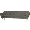 mutoni living Sofa Rocco Xl Warmgrun Melange 230 | Sofas