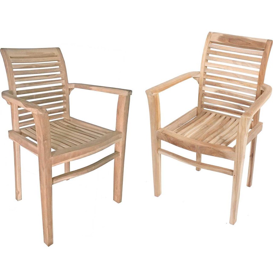 mutoni pleasure Garten Essgruppe Solo Teak (7-Tlg) | Garten Essgruppen