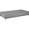 mutoni living Gartenlounge Como 3-Sitzer Element Panama Hellgrau | Loungeelemente