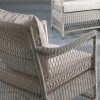 mutoni ethnic Garten Sessel Camille Polyrattan Bianco Wash | Gartensessel