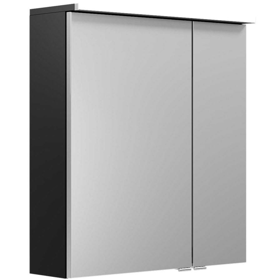 KISS Badezimmerset Mit Spiegelschrank Cosmos Grey 60 | Badezimmermobel-Sets