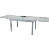 mutoni pleasure Garten Ausziehtisch Lola Glas Grau 135-270X90 | Garten Esstische